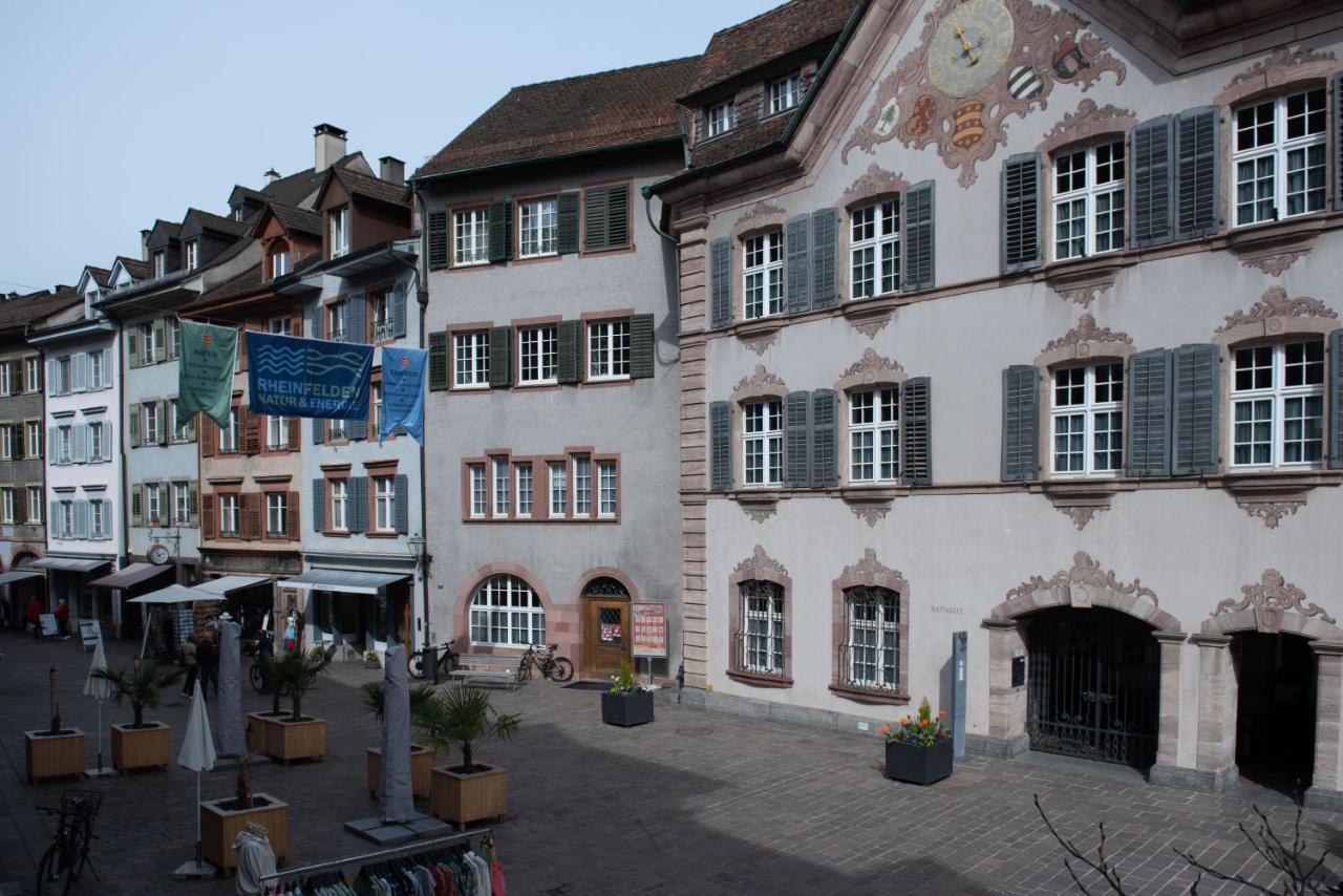 Unterkunft "Rathaus" Altstadt, Rheinfelden Schweiz 외부 사진